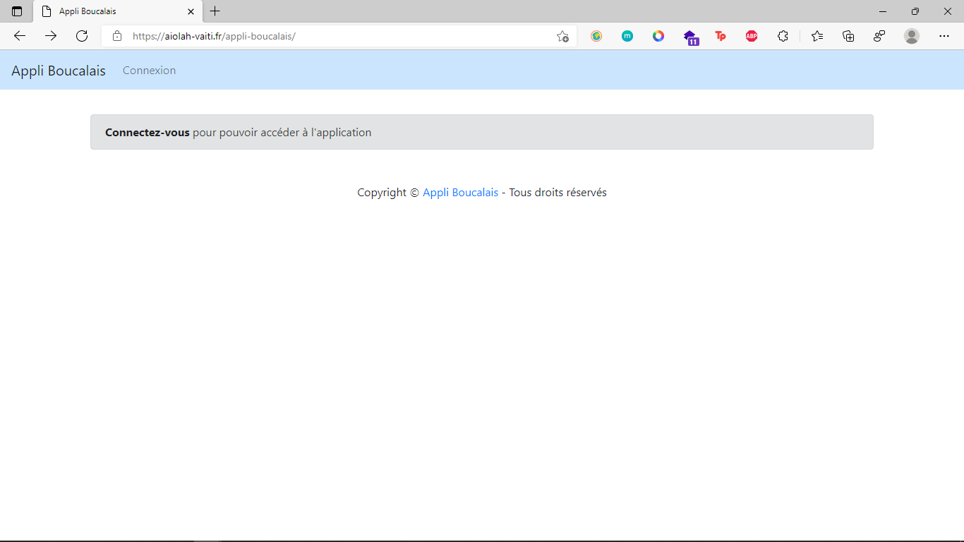 Application du Boucalais